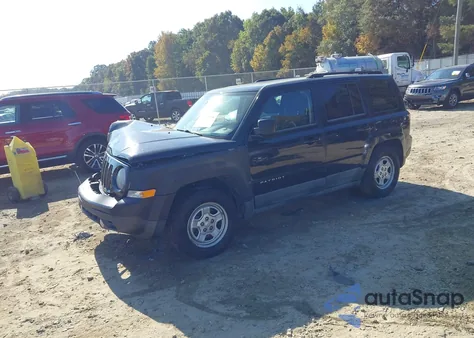 2011 Jeep Patriot Sport из США, поврежденный, VIN 1J4NT1GA4BD159773